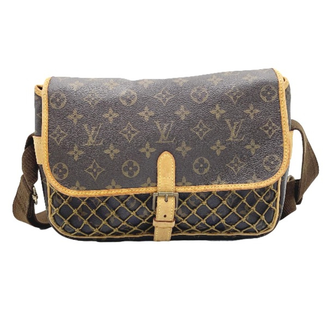 ルイヴィトン M40117 ショルダーバッグ ブラウン  LOUIS VUITTON 斜め掛け モノグラム