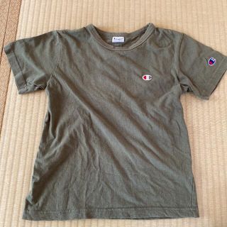 チャンピオン(Champion)のチャンピオン　Tシャツ　140 カーキ(Tシャツ/カットソー)