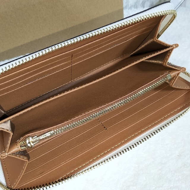coach コーチ 長財布 パンチング ホワイト アウトレット 正規品