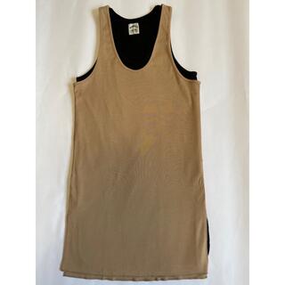 サンシー(SUNSEA)の新品未使用　SUNSEA  レイヤードタンクトップ　サイズ2 (Tシャツ/カットソー(半袖/袖なし))