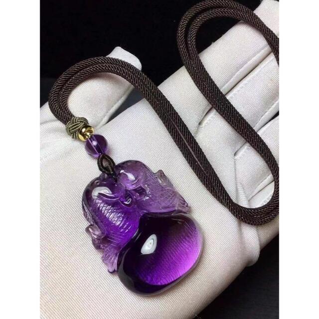 ⭐︎【天然】アメジスト ネックレス 34g | www.innoveering.net