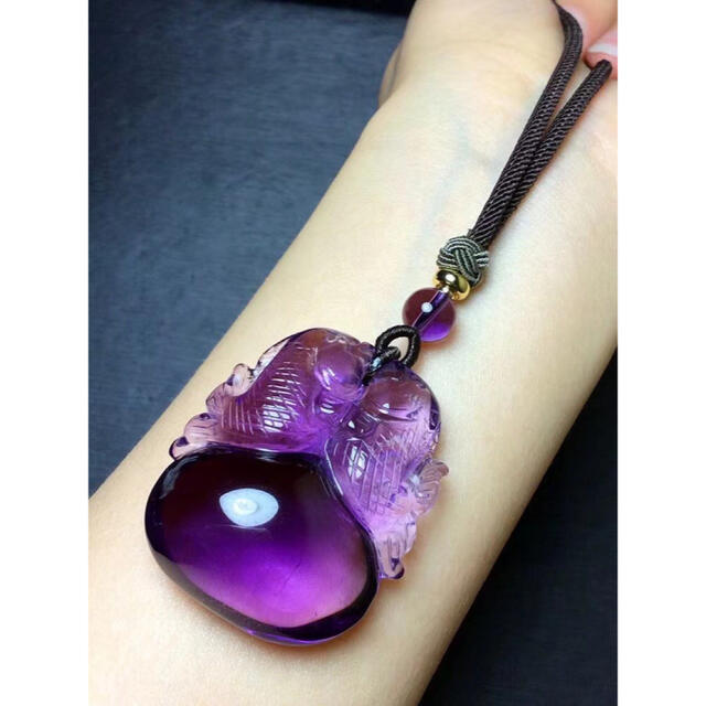 ⭐︎【天然】アメジスト ネックレス 34g | www.innoveering.net