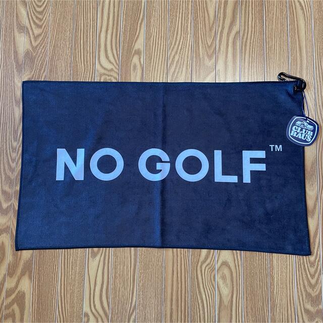 NO GOLF Microfiber Face Towel Clubhaus スポーツ/アウトドアのゴルフ(その他)の商品写真