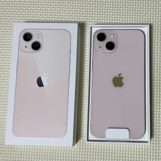 アイフォーン(iPhone)のiPhone13 128GB PINK(スマートフォン本体)