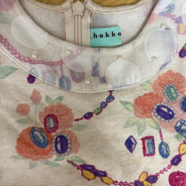 hakka kids(ハッカキッズ)のハッカキッズ　110 ワンピース キッズ/ベビー/マタニティのキッズ服女の子用(90cm~)(ワンピース)の商品写真