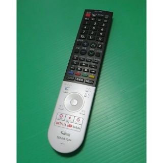 A★SHARP シャープ AQUOS 4Ｋテレビリモコン GB296SA★蓋なし(テレビ)