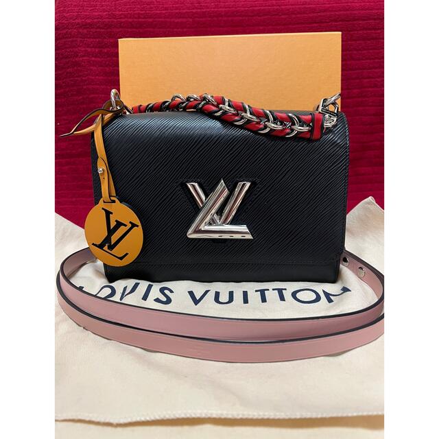 LOUIS VUITTON(ルイヴィトン)の美品☆ ルイヴィトン　ツイストMM 2019ss ノワール　エピ レディースのバッグ(ショルダーバッグ)の商品写真