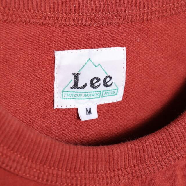 Lee(リー)のLee ワンポイントロゴTシャツ メンズ M レッド　オレンジ　リー　トップス メンズのトップス(Tシャツ/カットソー(半袖/袖なし))の商品写真