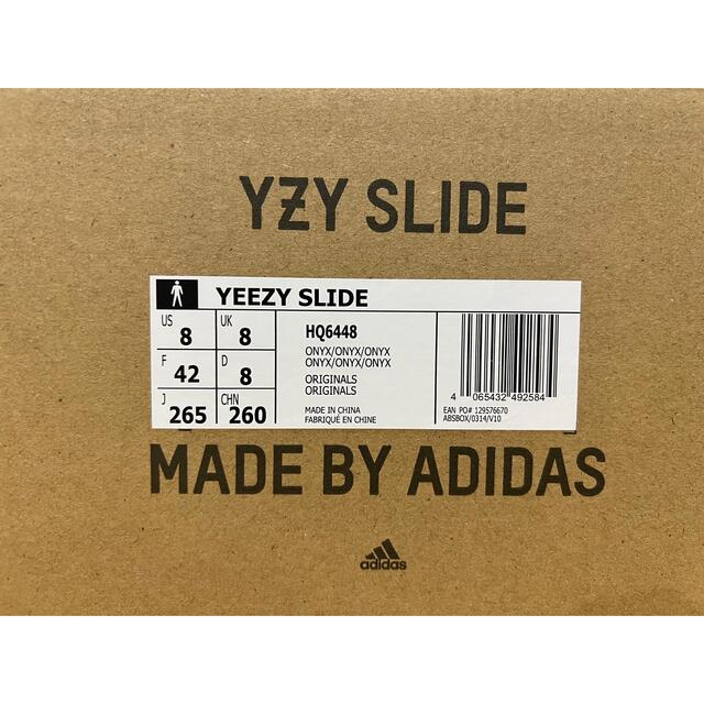 YEEZY SLIDE ONYX (26.5)