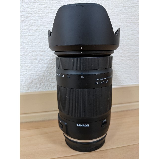 TAMRON(タムロン)の18-400mm F3.5-6.3 Di Ⅱ VC HLD [キヤノン用] スマホ/家電/カメラのカメラ(レンズ(ズーム))の商品写真