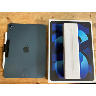 アイパッド(iPad)のiPad Air5 アップルペンシル第二世代　他(タブレット)
