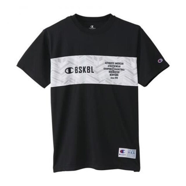 Champion(チャンピオン)の新品 希少 XL Champion USA バスケットボール Tシャツ 黒 メンズのトップス(Tシャツ/カットソー(半袖/袖なし))の商品写真
