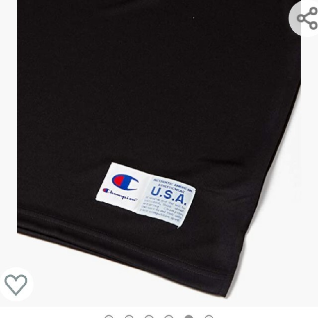 Champion(チャンピオン)の新品 希少 XL Champion USA バスケットボール Tシャツ 黒 メンズのトップス(Tシャツ/カットソー(半袖/袖なし))の商品写真