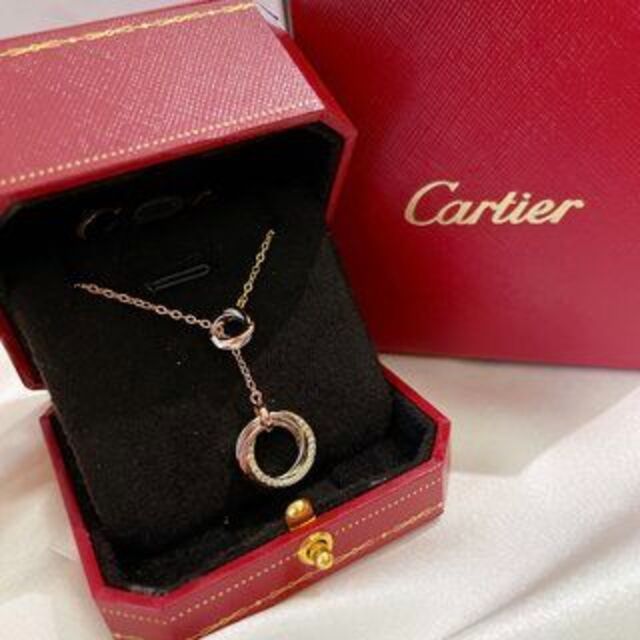 ラウンド  Cartier - 美品 Cartier ネックレス ネックレス
