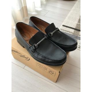 クラークス(Clarks)の黒革　ローファー(スリッポン/モカシン)