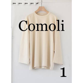 コモリ(COMOLI)のCOMOLI コモリ フットボールTシャツ(Tシャツ/カットソー(七分/長袖))