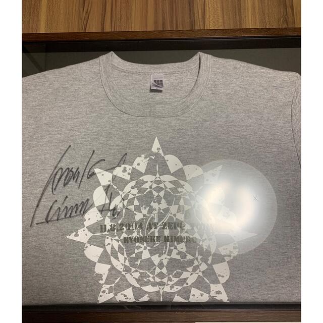 氷室京介 直筆サイン入りTシャツ 額縁付き 氷室京介 直筆サイン入りTシャツ 額縁付き