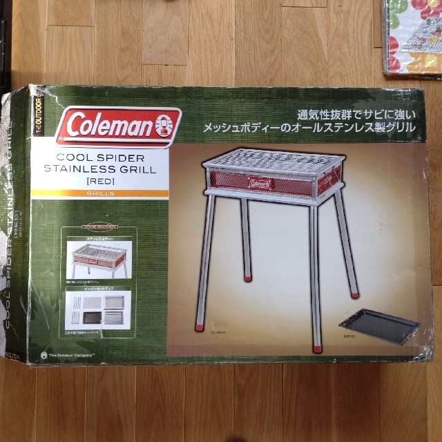 Coleman(コールマン)のコールマン　クールスパイダー　ステンレスグリル スポーツ/アウトドアのアウトドア(調理器具)の商品写真