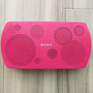 ソニー(SONY)の【SONY】ソニー ラジオ SRF-18(ショッキングピンク色)(ラジオ)