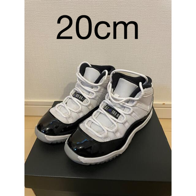 NIKE(ナイキ)のJORDAN 11 RETRO CONCORD PS キッズ/ベビー/マタニティのキッズ靴/シューズ(15cm~)(スニーカー)の商品写真