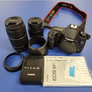 キヤノン(Canon)のCanon eos60D ダブルズームレンズキット　キヤノン イオス60D(デジタル一眼)