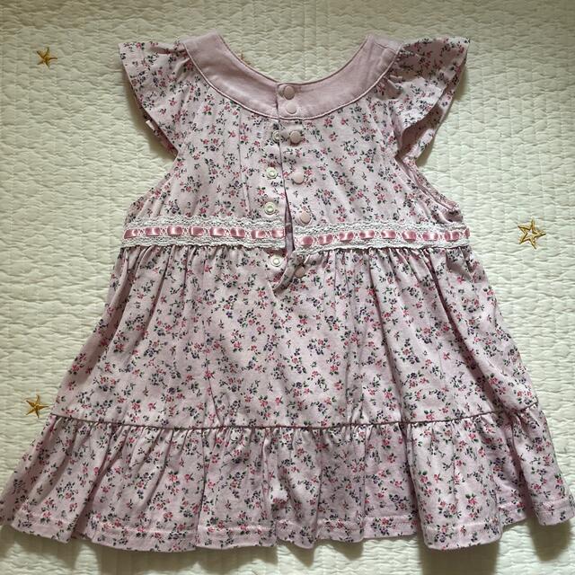 kumikyoku（組曲）(クミキョク)のKUMIKYOKU ワンピース BM お値下げ キッズ/ベビー/マタニティのベビー服(~85cm)(ワンピース)の商品写真