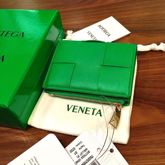 国産品 Bottega Veneta - 新品正規品 BOTTEGA VENETA 二つ折り ...