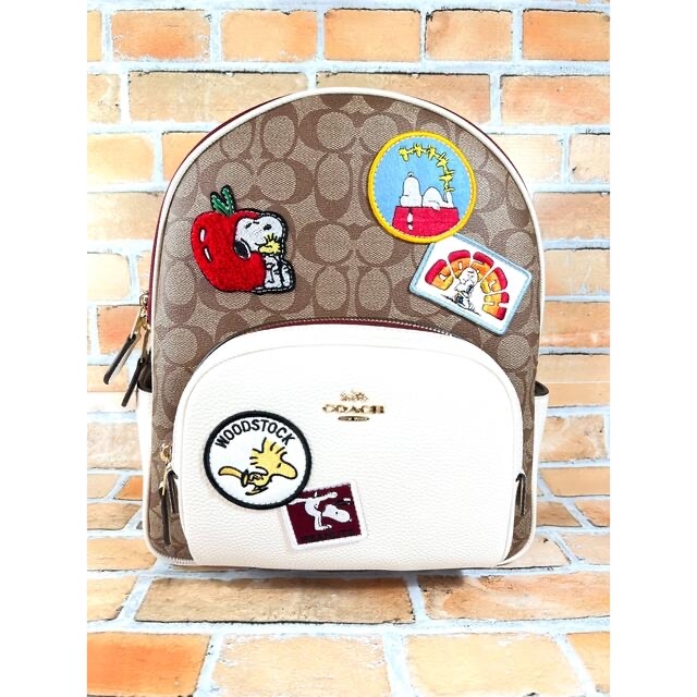 リュック/バックパックCOACH コーチ スヌーピー コラボ リュックSNOOPY PEANUTS