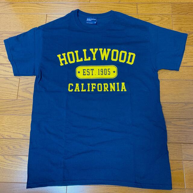 ハリウッド　Tシャツ　ネイビー メンズのトップス(Tシャツ/カットソー(半袖/袖なし))の商品写真