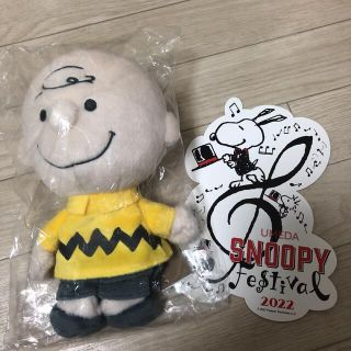 スヌーピー(SNOOPY)のチャーリーブラウン　ゆるくたぬいぐるみ　限定品　スヌーピー(ぬいぐるみ)