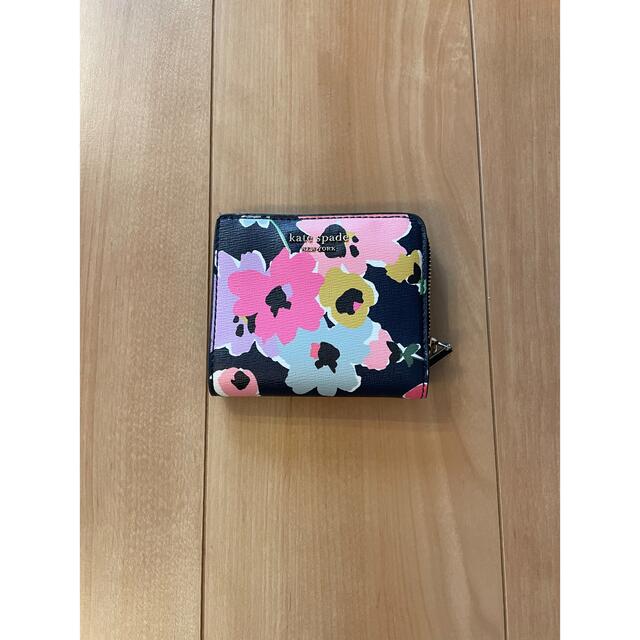 Kate Spade 二つ折り財布 花柄 レディース 財布 純正直営店