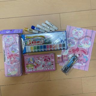 サンリオ(サンリオ)の【値下げ】女の子♪小学生文具セット♪(ペンケース/筆箱)