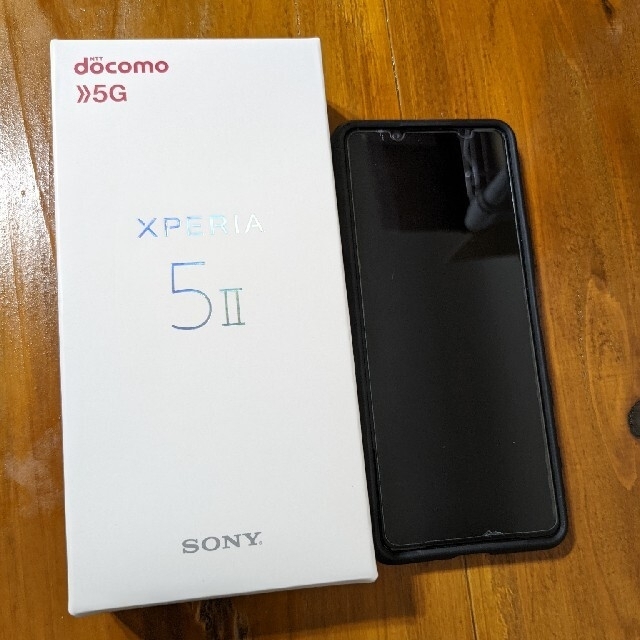 Xperia 5 II  so-52A 本体 ケース、フィルム付き