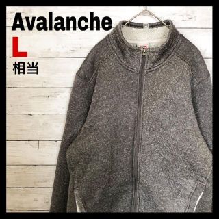 アヴァランチ(AVALANCHE)のa21　海外古着　アヴランチ　裏ボア　フリース　長袖　L相当(その他)