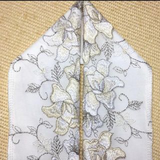 ［週末値下げ］洗える刺繍半襟(和装小物)