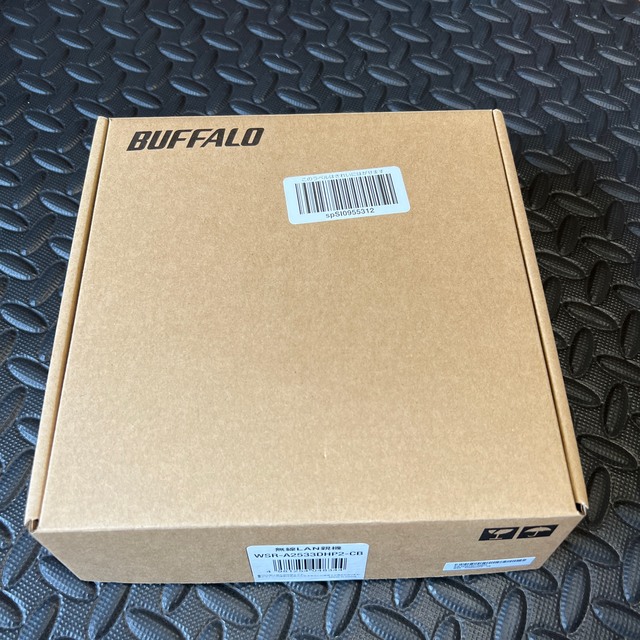 Buffalo(バッファロー)のBUFFALO Wi-Fiルーター クールブラック WSR-A2533DHP2- スマホ/家電/カメラのPC/タブレット(PC周辺機器)の商品写真