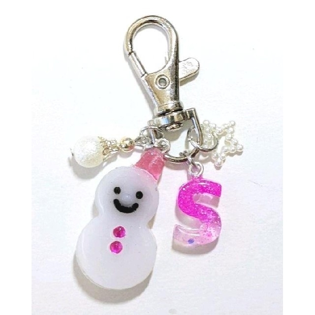 SnowMan佐久間大介❄イニシャルキーホルダー【S】✨レジン ハンドメイドのアクセサリー(キーホルダー/ストラップ)の商品写真