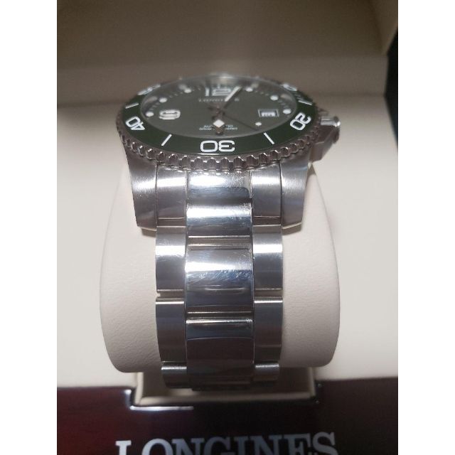 LONGINES ロンジン ハイドロコンクエスト グリーン 自動巻 300m メンズ