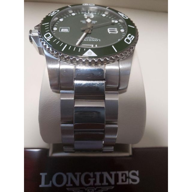 LONGINES ロンジン ハイドロコンクエスト グリーン 自動巻 300m メンズ
