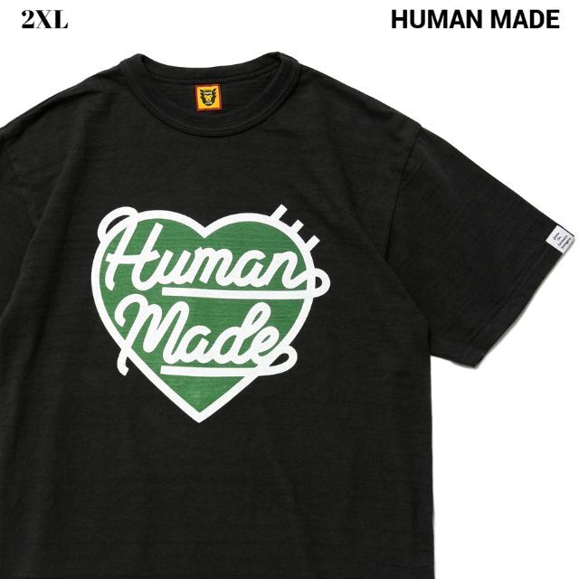 HUMAN MADE(ヒューマンメイド)の2XL HUMAN MADE HEART T-SHIRT  メンズのトップス(Tシャツ/カットソー(半袖/袖なし))の商品写真