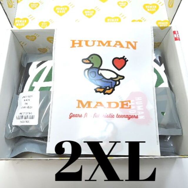 HUMAN MADE(ヒューマンメイド)の2XL HUMAN MADE HEART T-SHIRT  メンズのトップス(Tシャツ/カットソー(半袖/袖なし))の商品写真