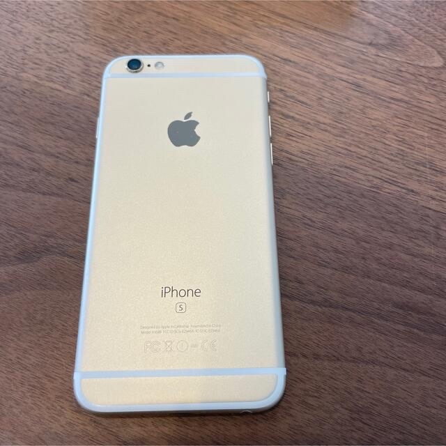 【iPhone 6s 】Gold 64GB KDDI ロック解除済み　本体 1