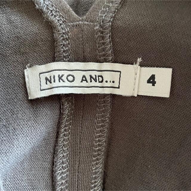 niko and...(ニコアンド)のNiko and ..ニコアンド　レディース　トップス　シャツ　刺繍　新品に近い レディースのトップス(シャツ/ブラウス(半袖/袖なし))の商品写真