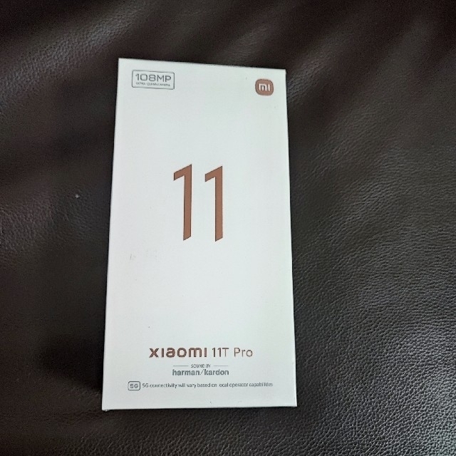 スマートフォン本体Xiaomi　11T Pro　128GB  メテオライトグレー