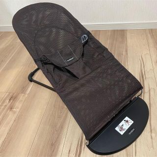 ベビービョルン(BABYBJORN)のベビービョルン バランスソフト Air ブラウン　メッシュ　バウンサー(その他)