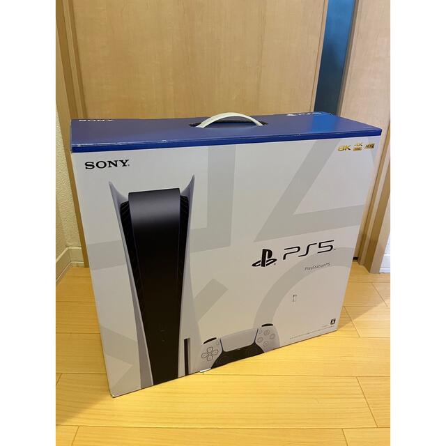 PlayStation(プレイステーション)のPS5 Play Station5 CFI-1000A01 エンタメ/ホビーのゲームソフト/ゲーム機本体(家庭用ゲーム機本体)の商品写真