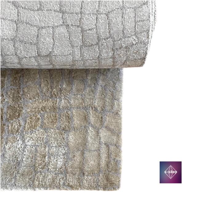 Armani - ④【中古】 ARMANI ラグ カーペット 絨毯 グレー 約298×393cm