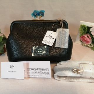 コーチ(COACH)の【moko様専用】コーチ　ショルダーバッグ　ノラ キスロック クロスボディ(ショルダーバッグ)