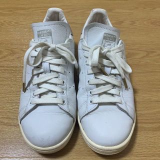 アディダス(adidas)のadidas STAN SMITH 26.0cm ホワイト グレー + 靴紐(スニーカー)