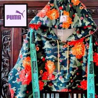 超安い puma sue Tsai 迷彩 花柄 パーカー ジャージ カモフラ プーマ
